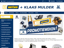 Tablet Screenshot of klaas-mulder.nl
